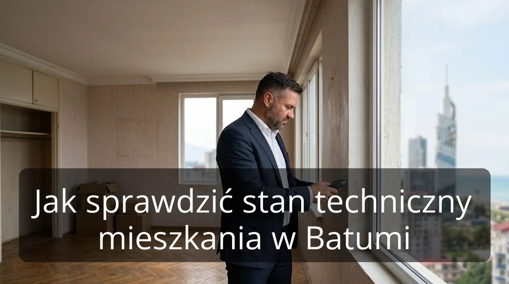 Jak sprawdzić stan techniczny mieszkania w Batumi